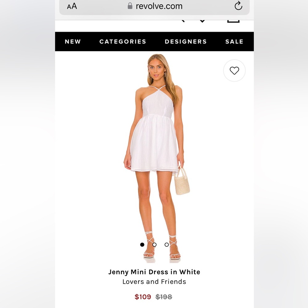 NWOT Lovers and Friends dress from Revolve.